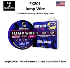 Mechanic 200m Motherboard And Chip Repair Jump Wire FX201 0.01mm