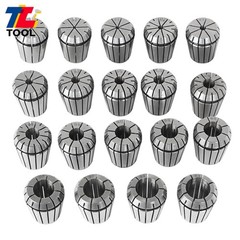 19pcs ER32 Metric Precision Spring Collet Set 2-20mm for CNC Milling