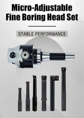 F1 Boring Head 50mm 2in MT2 MT3 MT4 C20 C25 BT30 BT40 NT30 NT40 R8 Lathe Tool