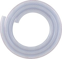 Clear Braided PVC Tubing 3/8″ ID x 5/8″ OD 10-Feet Kink Resistant Food Safe Hose