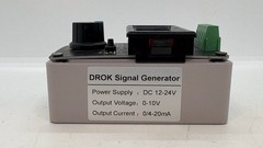LOT OF 2: DROK SG-03S Signal Generator 0-10V 0/4-20mA Analog Simulator DC 12-24V