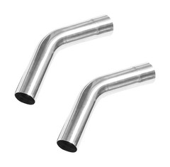 BLACKHORSE-RACING 3″ 76mm Stainless Steel T304 DIY Custom Mandrel Flex Pipe S…