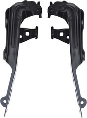 2PCS Hood Hinge Set Black Steel Replacement for 2016-2021 Civic 60120TBAA00ZZ 60