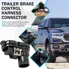 68014986AB Trailer Tow Connector Plug for Dodge RAM 1500 2500 3500 | for Jeep Fo