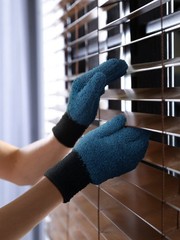 3 Pairs Microfiber Plant Dusting Gloves Leaf Cleaning Gloves for Indoor Plant…