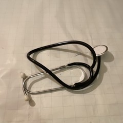 Dual Head Black Stethoscope for Family, Internal, Emergency Medicine