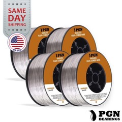(4 x 2-Lb Spools) E71T-11 .030″ Gasless Flux Core Mild Steel MIG Welding Wire
