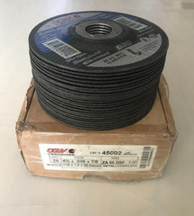CGW Abrasives 45002 4-1/2 x .045 x 7/8 ZA60 SBF T-27 – Qty 25