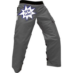 Forester Chainsaw Chap Apron 35 INCH Chaps-with-Pocket-Grey-by Tree wedge