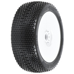 Pro-Line Racing Hole Shot 2.0 S3 18 Buggy Mtd V2 White Wheels F/R Pro9041233 Rc