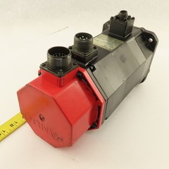 GE Fanuc A06B-0313-B701 91V AC Servo Motor 2000RPM Brake Pulse Coder Need Repair