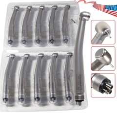 10 Askeadent NSK Style Dental High Speed Handpiece Push Button Standard Head 4H