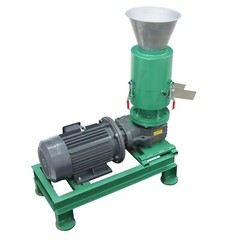 220V Wood Bran Straw Pellet Machine w/8mm Plate Biomass Fuel Maker 60KG/h 7500W