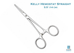 5.5″ Kelly Hemostat Straight Stainless Steel Locking Forceps Veterinary Dental