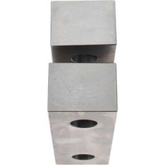 1 Pair Gibraltar Soft Steel Vise Jaws, Flat/No Step, 1-1/2″ Thick, for 6″ Vise