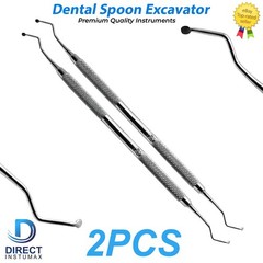 Dental Restorative Spoon Excavator Double Ended Surgical Instruments CE