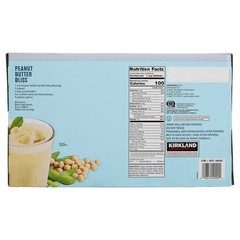 Kirkland Organic Soy Beverage Vanilla 32 fl oz 12-Pack Costco Non-Dairy