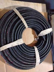 25 FT GATES 5/8″ HYDRAULIC HOSE 2 WIRE 5000 PSI ENVIROFLUID MegaSpiral R13 Flame