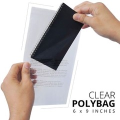 400 Clear Poly Bags Combo Pack with Suffocation Warning – 6×9, 8×10, 9×12, 10×13