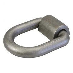 D-Ring Weld-On Set, 36T, Imported, Maximum Breaking Strength 36 Ton