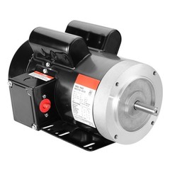 2HP Electric Motor 1725RPM AC 115V/230V 56C Frame 1-Phase 5/8″ Keyed Shaft