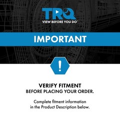 TRQ Rear Tailgate Handle Textured Finish for 2016-2018 Chevy Silverado GMC Si…