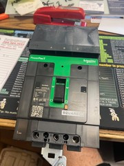 Square D PowerPact B, 50A, 3-Pole, 600Y/347VAC, 18kA, I-Line, Thermal…