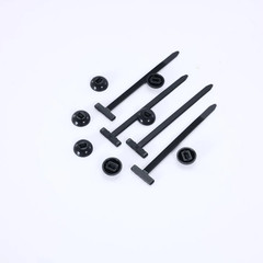 100Pcs Automotive Nylon Cable Tie Fastener Kit – Universal Car Zip Tie Buckle C