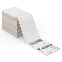 4×6 Shipping Label (1 Stack – 500 Labels) Perforated Postage Thermal Shipping…