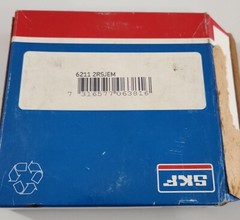 *NEW SURPLUS* SKF 6211 2RSJEM Single Row Ball Bearing 6211-2RS1/C3GJN + Warranty