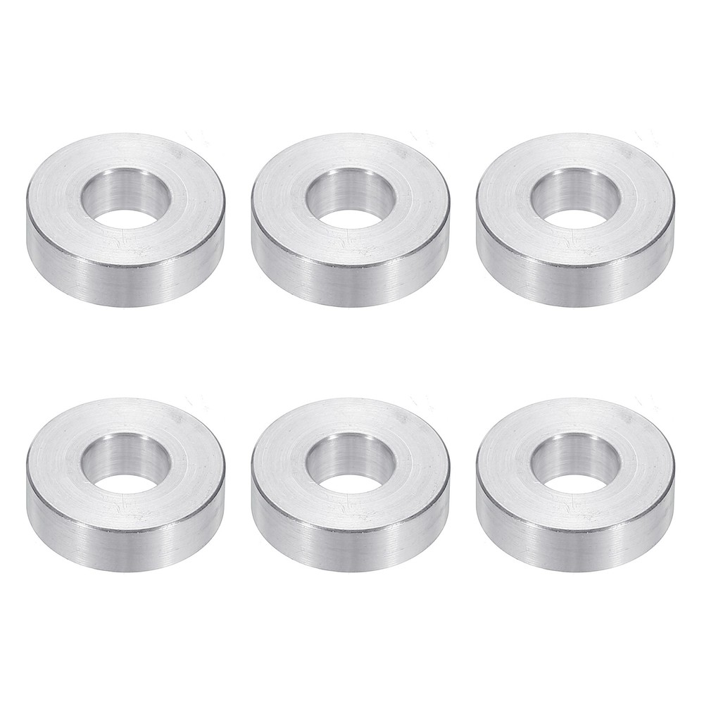 M8 Aluminum Spacer,6 Pcs Metal Spacers Aluminum 8.5mm ID x 20mm OD x 6mm L