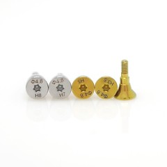 Dental Mini Healing Abutment Healing Closure Cap Fit for Straumann ITI