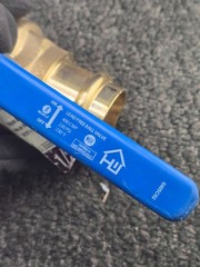 Homewerks 116-6-112-112: 1-1/2 in. Press x 1-1/2 in. Press Lead Free Brass Ball