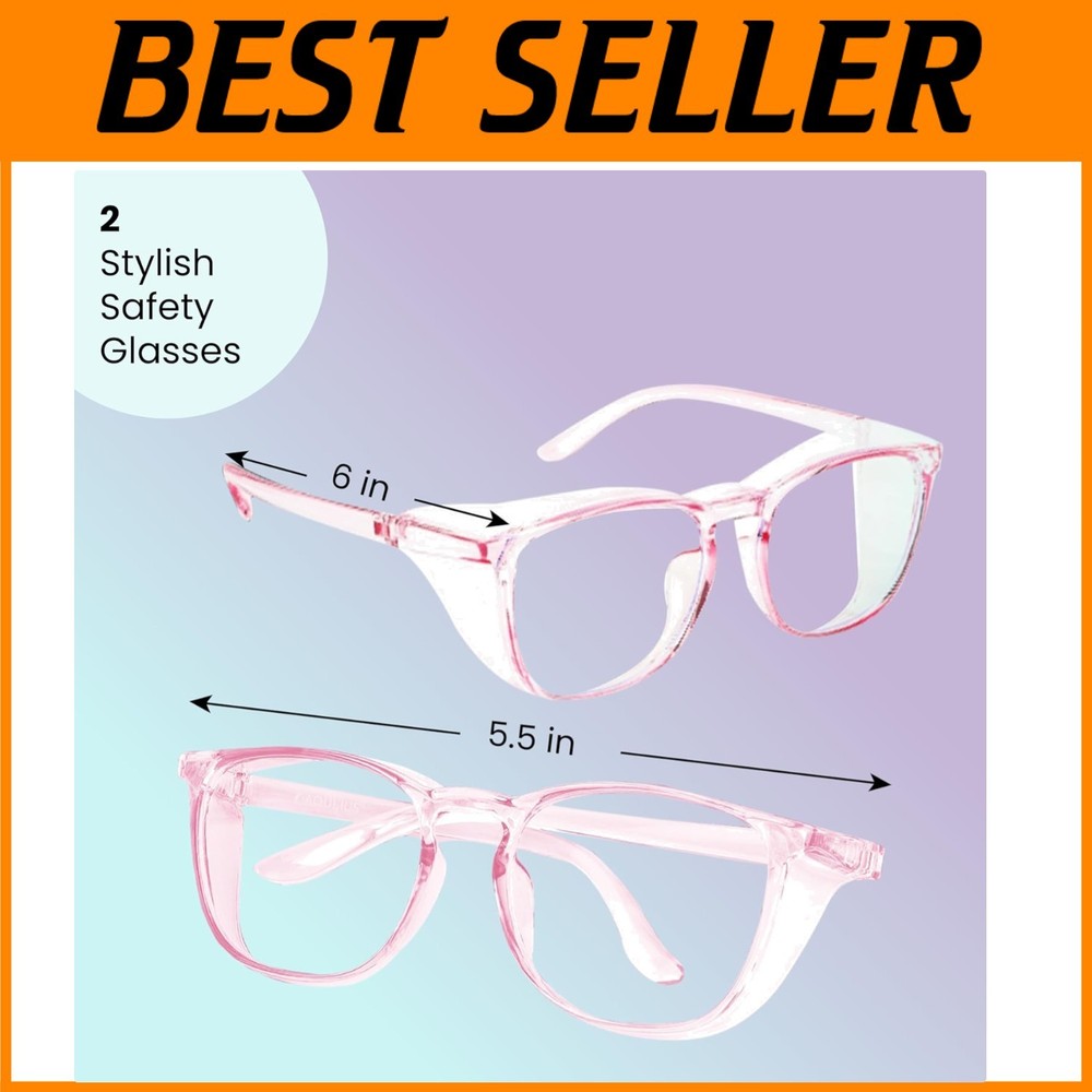 Scratch Resistant Safety Glasses Women
