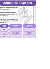 S&G Black Diamond Nitrile Gloves Powder Latex Free 6 Mil 100pcs M/L/XL