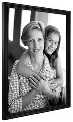 MCS 9×12 Inch Traditional Wood Frame, Black (65595) (Pack of 3)