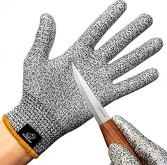 Wood Carving Gloves – Cutting Cut Resistant Gloves Level 5 for Whittling, Woo…