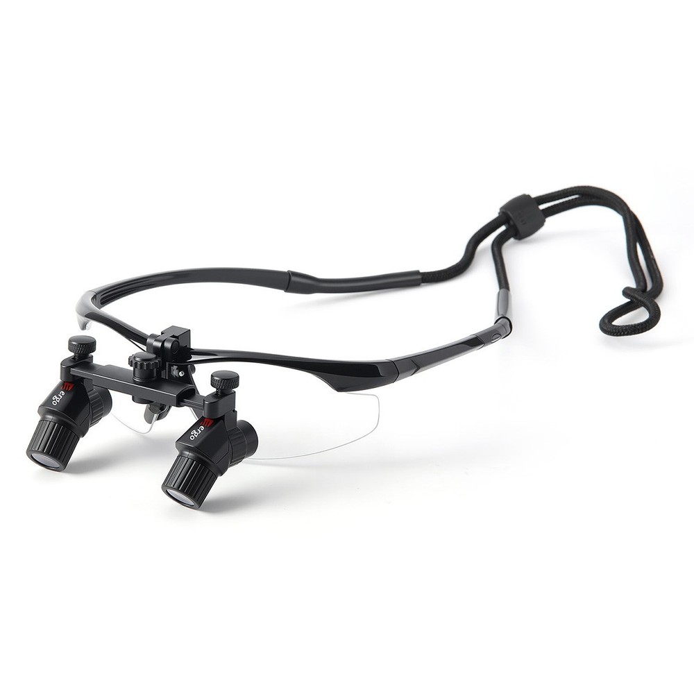 Dental 6X Medical Surgical Ergo Binocular Loupes Headband Magnifier