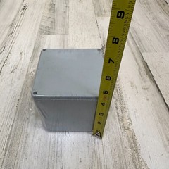 Cantex Square Junction Box PVC 4″ x 4″ x 4″