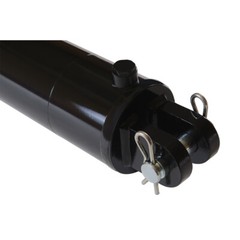 Hydraulic Cylinder Welded Double Acting 4″ Bore 16″ Stroke Clevis End 4×16 NEW