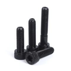 Black 12.9 Steel Hex Socket Bolts Cap Head Screws 10# 1/4 5/16 3/8 7/16 1/2 5/8