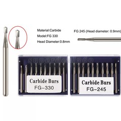 Dental Carbide Burs Tungsten Steel Bur FG 330/FG 245 for High Speed Handpiece sa