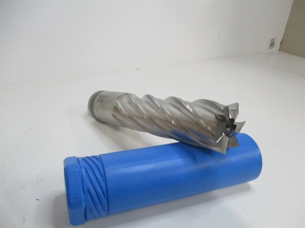 Niagara Cutter N76363 HSS 6F 2″x 2″x 6″ LOC x 9-3/4″ OAL RH Square End Mill