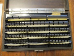 Starrett Webber Gage Block Set 81pcs nice made in U.S.A. RS81A1