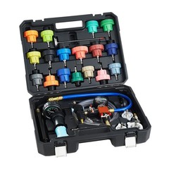 47Pc Radiator Coolant Pressure Vacuum Tester Refill Kit Universal Fit Tool