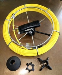 100 Ft (30M) New Sanyipace Fiberglass Cable Reel for 9300D Sewer Camera 7D1