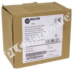 Open Pre-owned Allen Bradley 140G-G6E3-D16 /A 160A 3-P G Frame Circuit Breaker