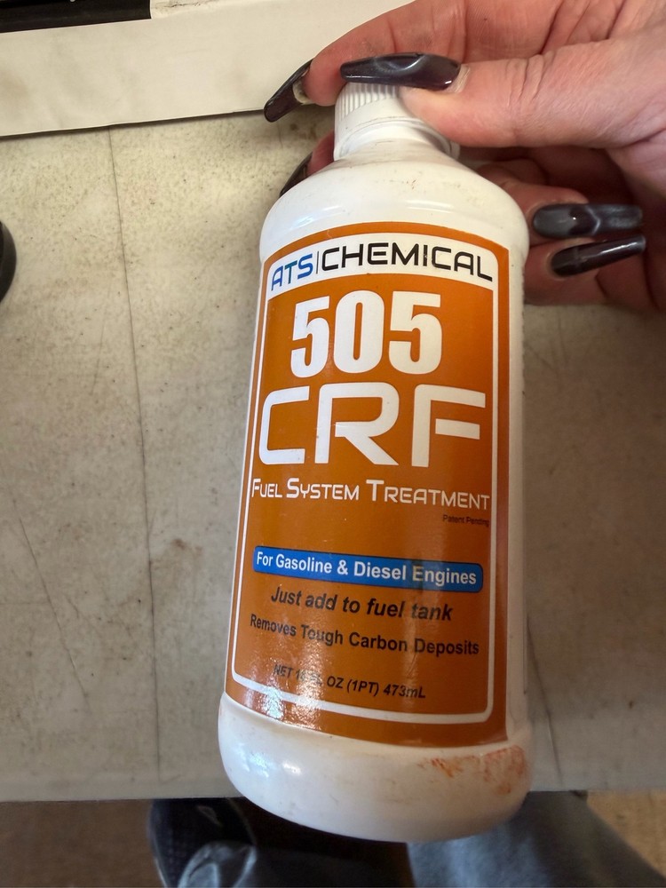 ATS Chemical 505 CRF Fuel System Treatment Cleaner Gas Diesel 16 oz