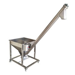 220V 60HZ Screw Type Automatic Feeding Machine 1.7M Height Material Conveyor