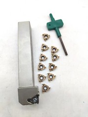 SER 3/4″K16 Lathe Turning Tool Holder holder +10PCS high-quality thread inserts